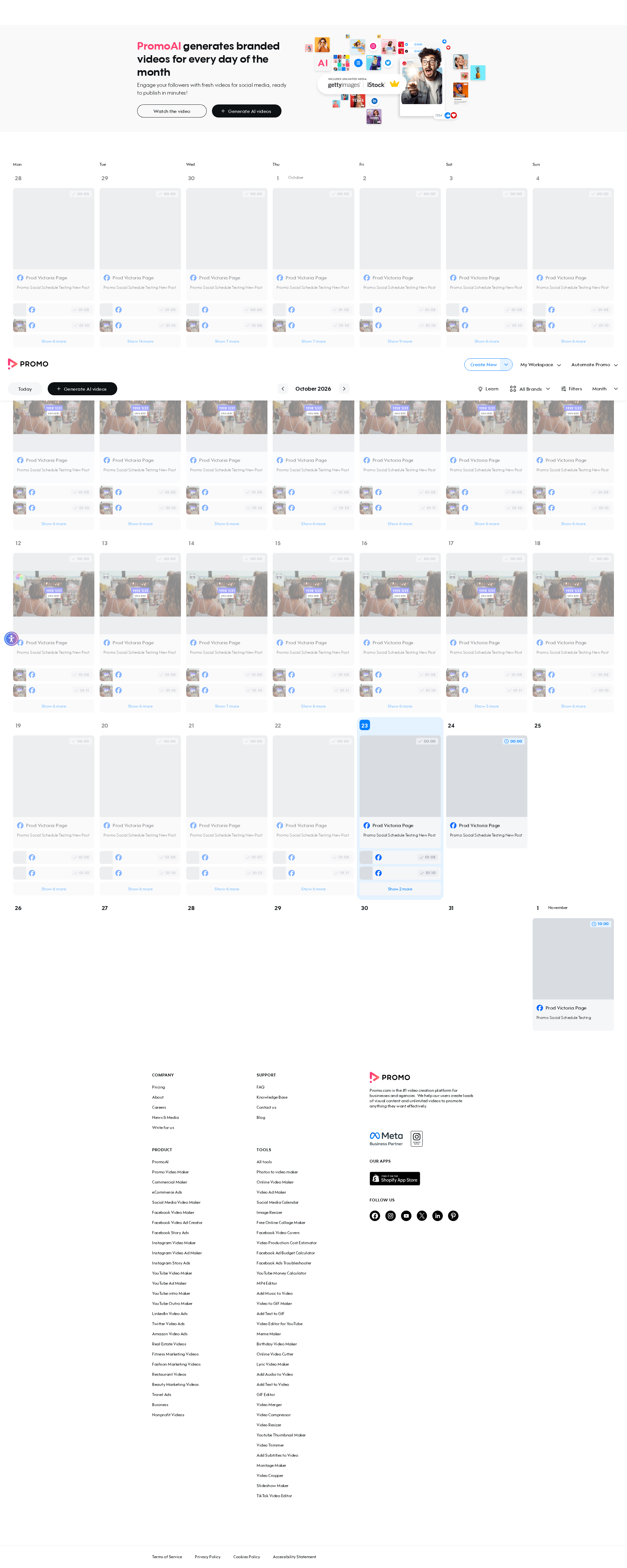 Test failure screenshot